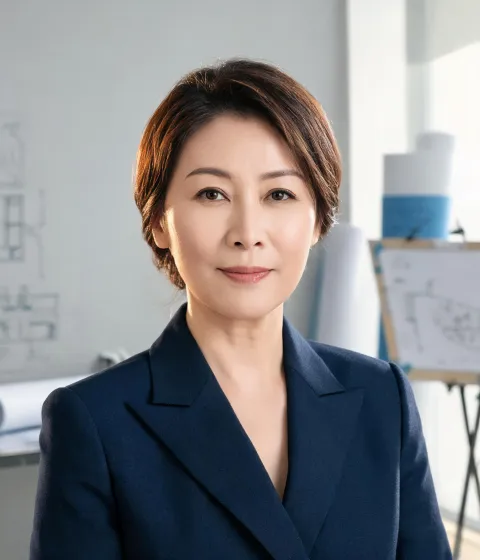 Portrait of design principal